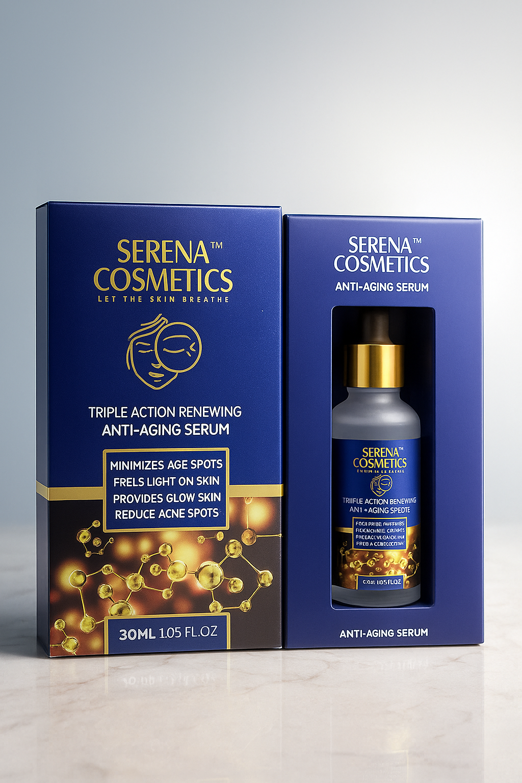 Serena Cosmetics Triple Action Renewing Anti-Aging Serum (30ml / 1.05 fl.oz)