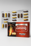 Booster Ginseng+ Energy Shot & Immune System Softgels - With Ginseng & Royal Jelly (20 Softgels)