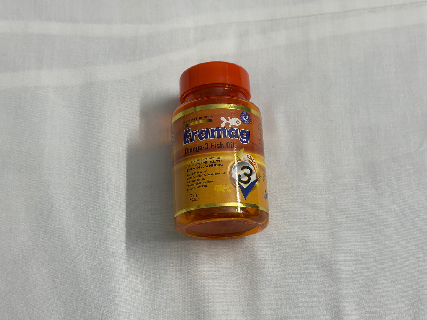Eramag Omega-3 fish oil softgel 20 capsules – Ghar Ki Basket