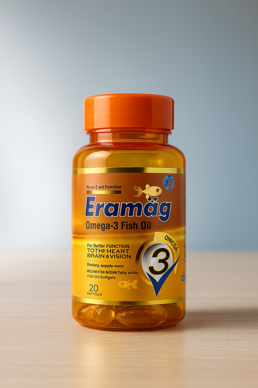 Eramag Omega-3 Fish Oil Softgel (20 Softgels)