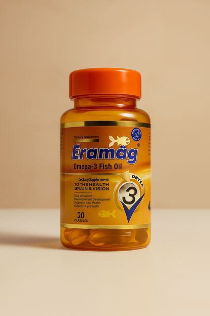 Eramag Omega-3 Fish Oil Softgel (20 Softgels)