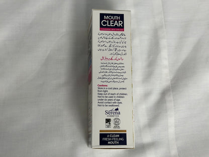 Mouth Clear Cleansing Mouthwash - Alcohol-Free for Long-Lasting Fresh Breath (150ml)