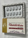 Glutab White - Glutathione & Vitamin C Skin Lightening Tablets (30 Tablets)