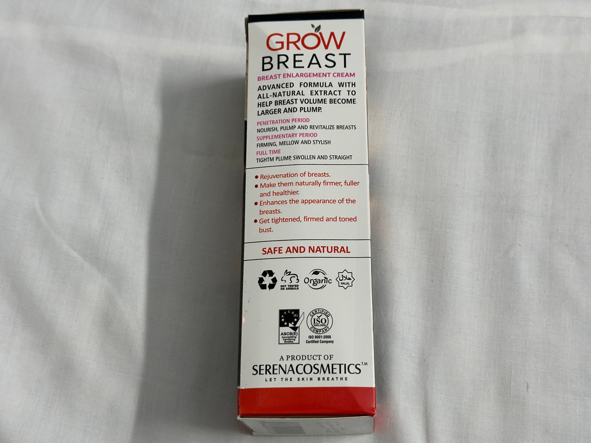 Herbal breast enhancement and shaping product