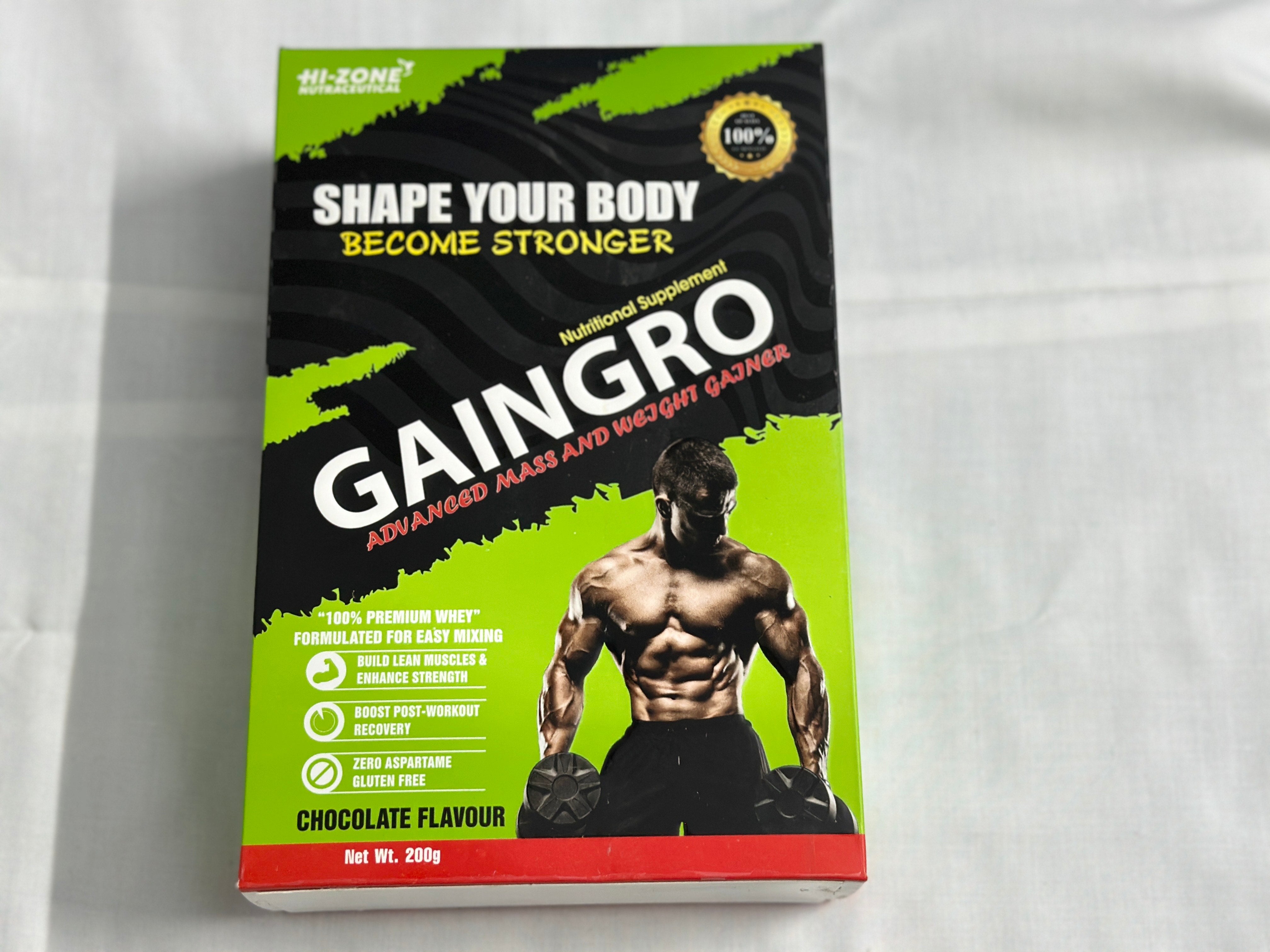 GAINGRO Advanced Mass & Weight Gainer - Chocolate Flavour