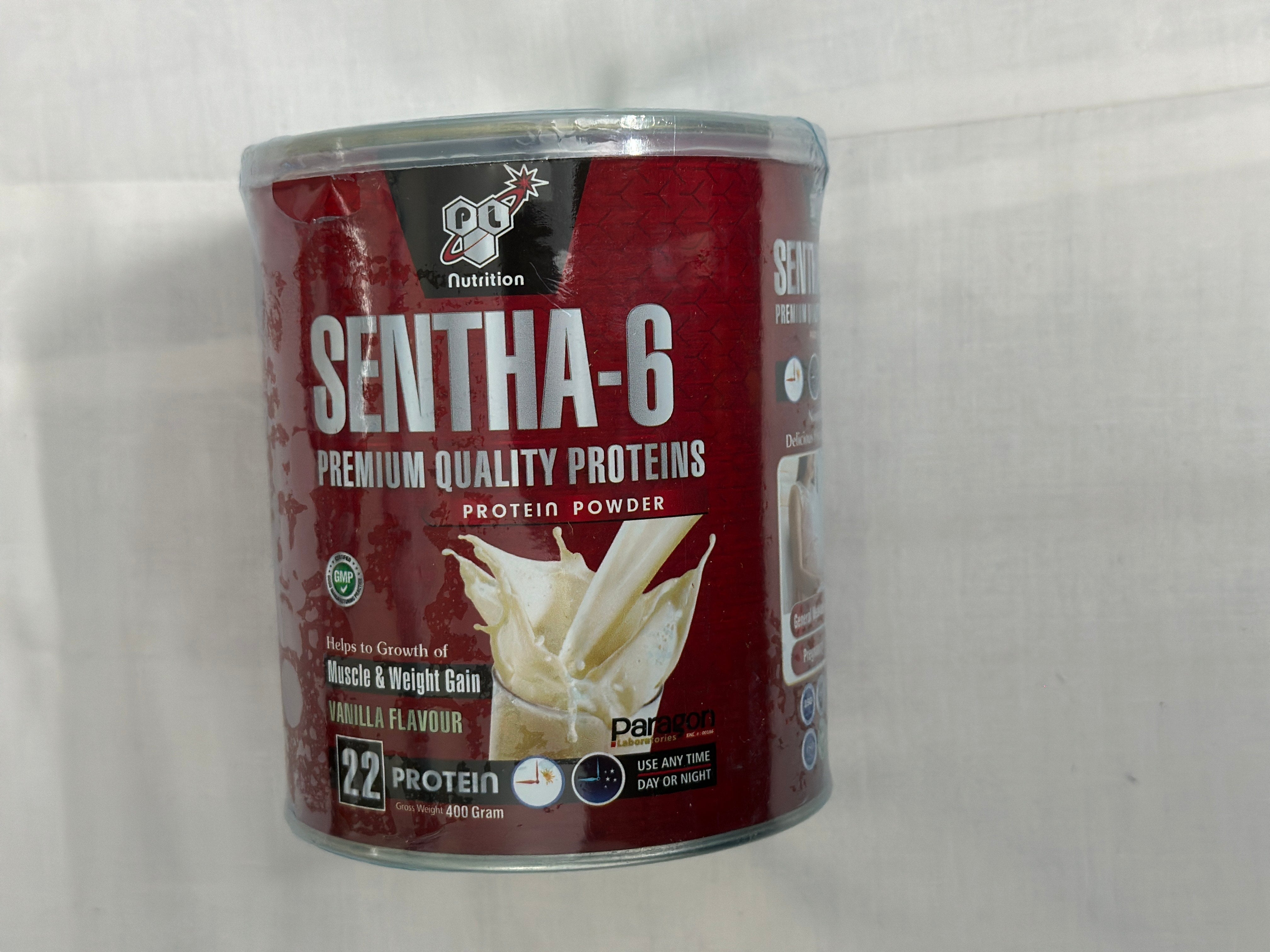 SENTHA-6 Premium Protein Powder - All-in-One Nutritional Support (Vanilla Flavour)