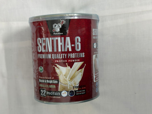 Sentha-6 premium protein powder in vanilla flavor – 2lbs pack