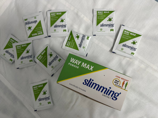 Natural fat burner sachets for belly fat & detox – Way Max